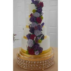 Four tier wedding cake